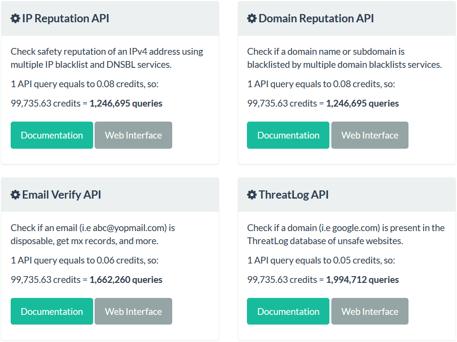 Multiple API services